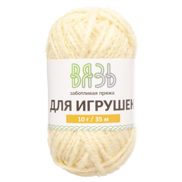 Пряжа Вязь Для игрушек / уп. 6 мот. по 10 г, 35 м, ассорти №1 Пастельный микс