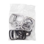 Пряжка 27 мм. чер/никель, 10 шт