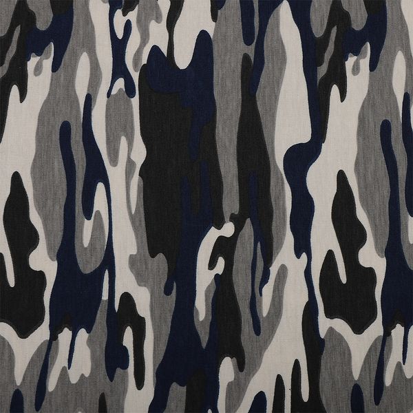 Кулирка с лайкрой пенье 190 г/м², 180 см / 6 метров, КУЛ.190.КМФ.ХАКИ.СИН.6, хаки/синий