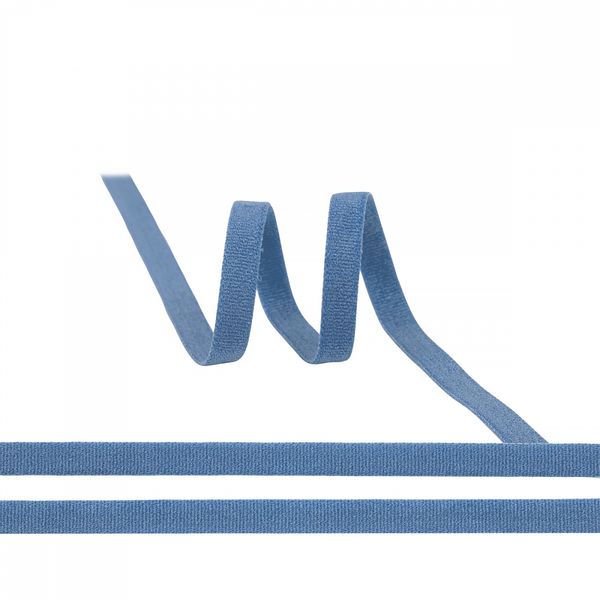 Резинка бельевая (стандартная) 5.0 мм / 50 метров, ЕТK серо-голубой S280