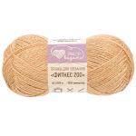 Пряжа Люблю вязать Фитнес 200 / уп.6 мот. по 50 г, 200 м, 818 светло-коричневый