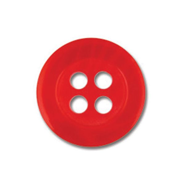 Пуговицы рубашечные/блузочные 11 мм, 36 шт, D820 красный, Gamma XO 0036