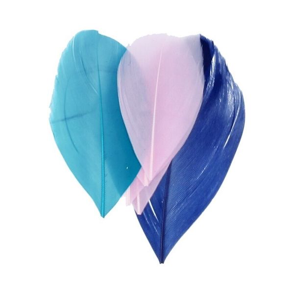 Перья декоративные 5-6 см, 5х3 г,±0.5 г, 18 Синий/розовый, Mr.Painter