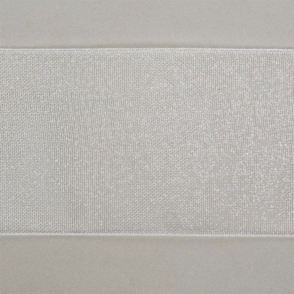 Люверсная шторная лента клеевая 70 мм / 50 метров, прозрачный