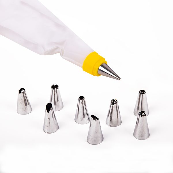 Кондитерский набор, 9 насадок, S-Chief SHF-0018