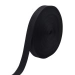 Стропа (ременная лента) 25 мм / 45.5 метров, [15 г/пог.м], черный, ГРХ10034