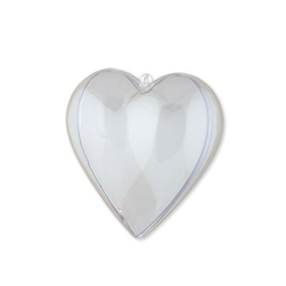 Заготовка пластиковая Сердце, 10х9.8х5.6 см, 5 шт, PLB-008 Love2art