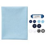 Швейный набор Школьный №1, 10 предметов, ШК-02 голубой, Gamma NSO-10