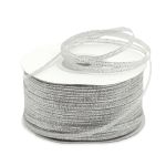 Лента металлизированная 3.0 мм, 100м 0080-0300 (серебро)