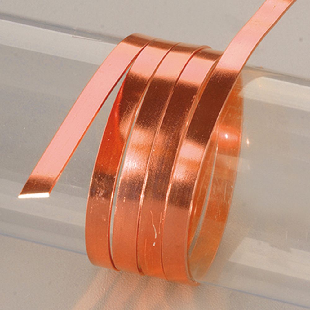 Алюминиевая ювелирная проволока со структурной поверхностью 1х5 мм, 2 м, оранжевый, Efco