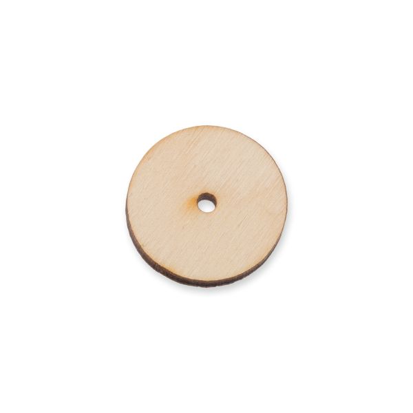 Диски из фанеры для суставов мишек Тедди ⌀20 ±0.1 мм, 100 шт, HobbyBe CDD-20