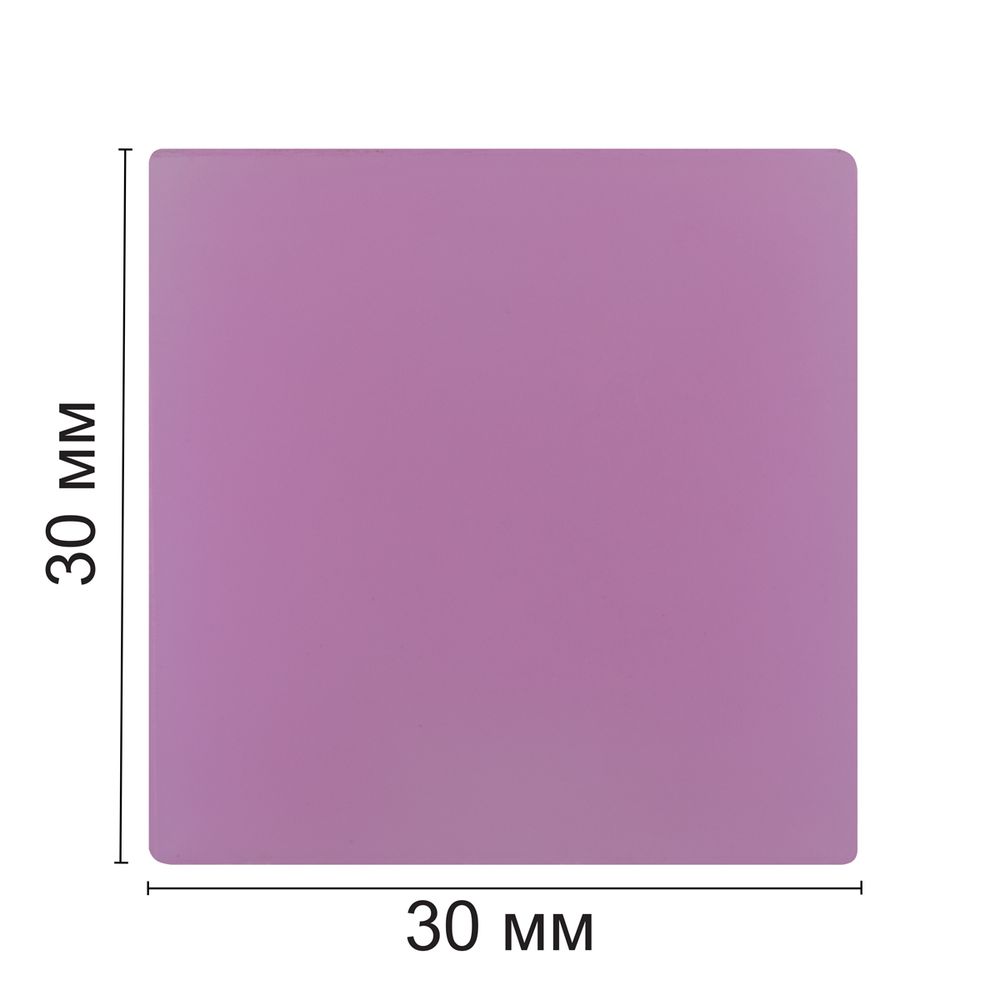 Гель для алмазной техники, силикон 3х3 см, 4 шт, розовый, Gamma SDT-04