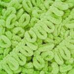 Пряжа Alize (Ализе) Puffy / уп.5 мот. по 100 г, 9м, 103 спаржа