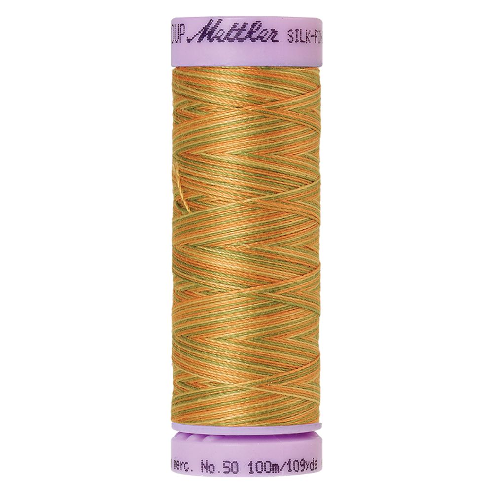 Нитки хлопковые отделочные Mettler Silk-Finish multi Cotton 50, 100 м, 9835, 5 катушек