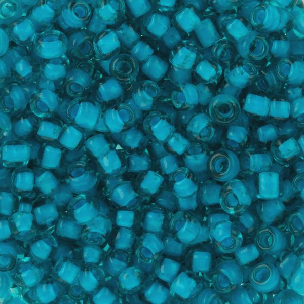 Бисер Zlatka 11/0 (2.1 мм), 100 г (10х10 г), №0021A-4 т.голубой, GR