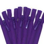 Молния спираль (витая) Arta Т5 (5 мм) 1 зам., разъем., 60 см, цв. 865 яр.фиолетовый, уп.5 шт