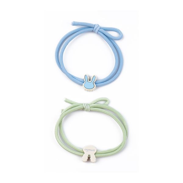 Набор резинок для волос 10 шт (5х2 шт), №01 ассорти, Cherry Mary TR07063