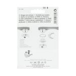 Люверсы металл ⌀14.0 мм (внутр.) с инструментом для установки, черный, Prym, 10 шт