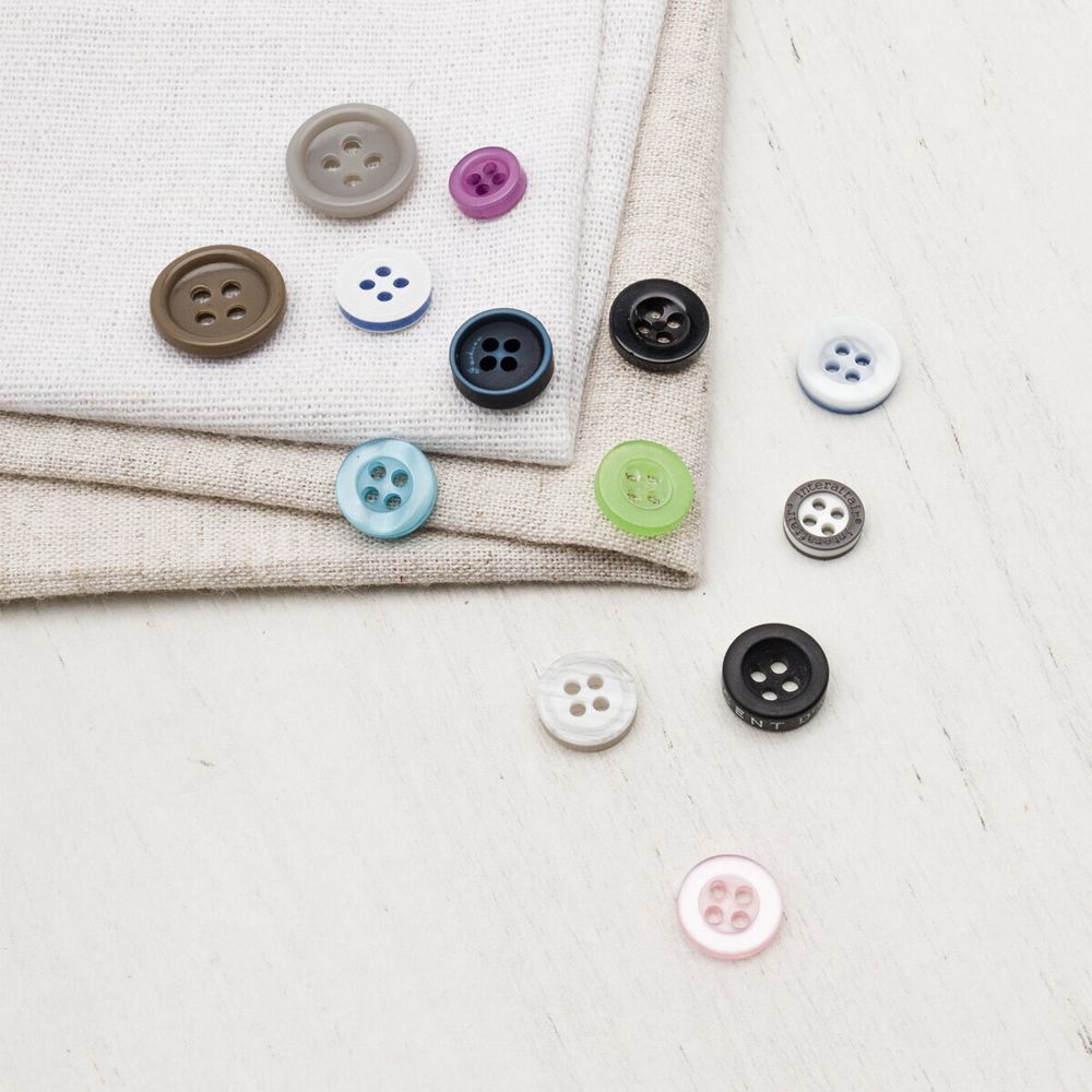 Пуговицы пластиковые 14 видов, 23628