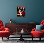 Алмазная (кристальная) мозаика Фрея ALPD-206, на подрамнике Вечеринка в стиле ретро, 30х40 см