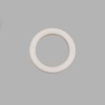 Кольца для бюстгальтера пластик ⌀6.0 мм, 004 приглушенный белый, SF-0A-2, Arta, 50 шт