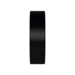 Лента атласная 1-сторонняя 25.0 мм / 33±2 метра, №113 черный, в термоплёнке, Gamma