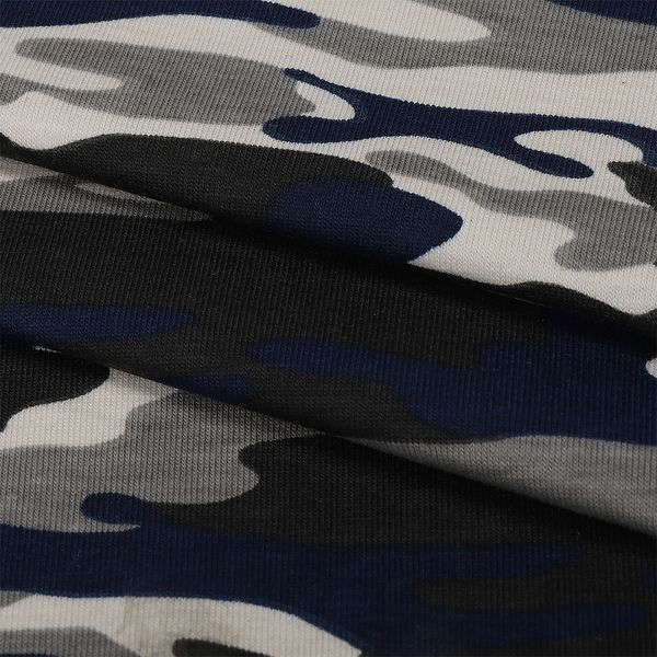 Кулирка с лайкрой пенье 190 г/м², 180 см / 6 метров, КУЛ.190.КМФ.ХАКИ.СИН.6, хаки/синий