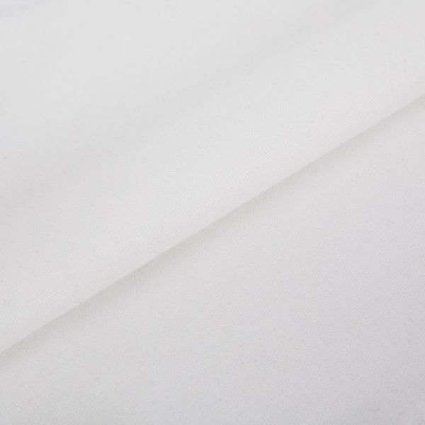 Льняная ткань 210±5 г/м², 150х140 см, №022 теплый белый, Gamma 5147N