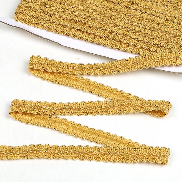 Тесьма отделочная 20 мм, 1-10 цв.золото уп.13.71м