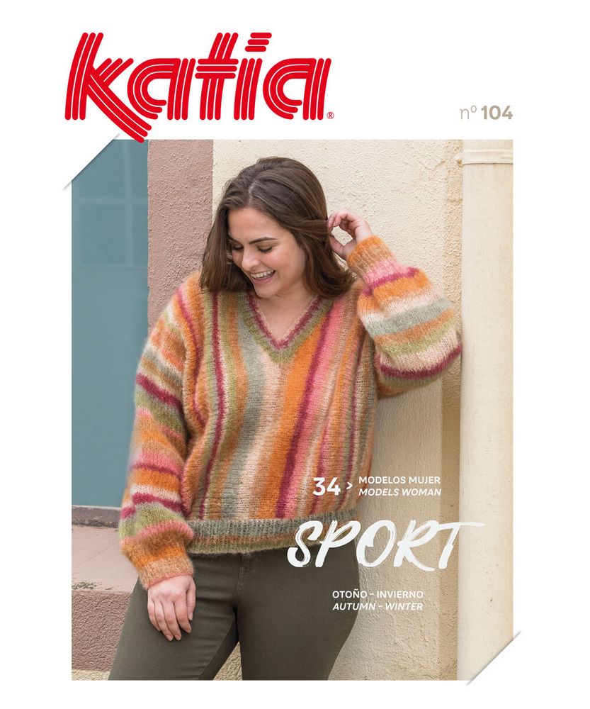 Журнал с моделями по пряже Katia B/SPORT 104 AW20/21