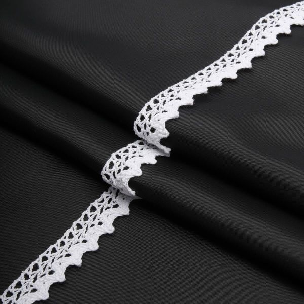 Кружево вязаное (тесьма) 16 мм / 25м, цв.белый