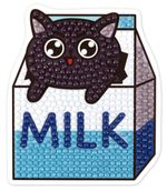 Алмазная (кристальная) мозаика Фрея ALVM-083, магнит МолоКот, 7.5х8.5 см