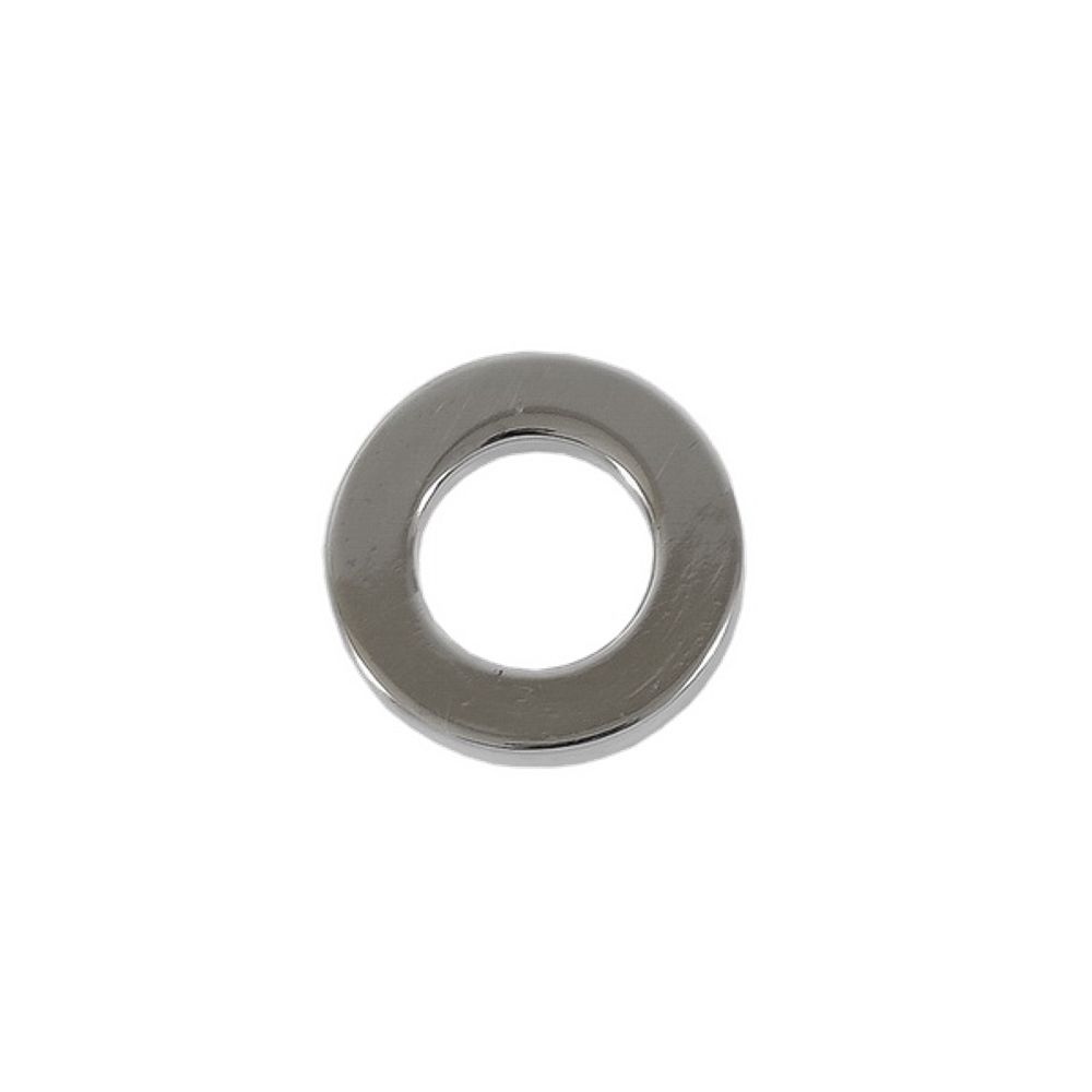 Кольцо литое, ТТ-191274-1, разм.19 (10)x3 мм, цв. никель полированный, уп. 8 шт