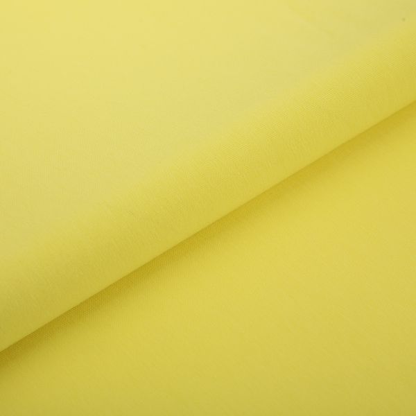 Кулирка 150±5 г/м², 40/1 Comp.Penye FULL LYC, 170 см / 10 метров, 07 св.желтый/lt.yellow, Gamma GCM