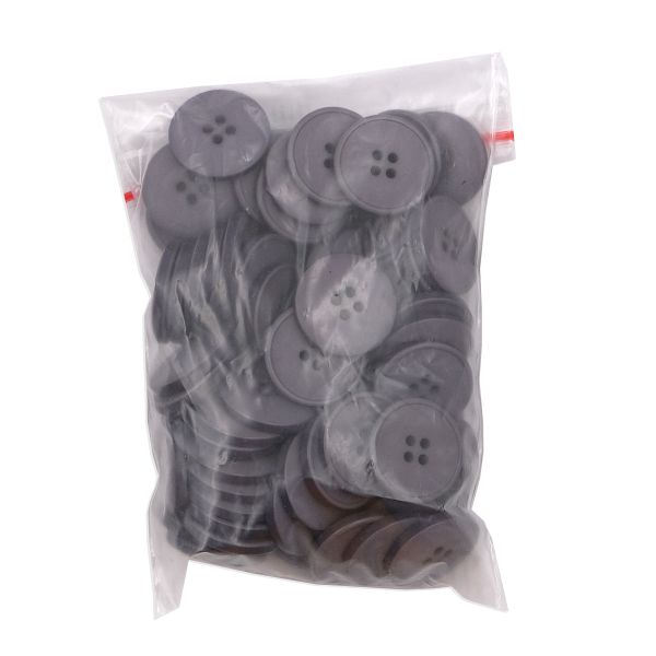Пуговицы 4 прокола 32L (20мм), (Gray1 (серый1)) NE56, 72 шт