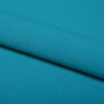Футер 2-нитка петля гладкокрашеный, 230 г/м², 74% х/б, 21% п/э, 5% эласт, 180 см, цв. бирюза, 6м /TOS/