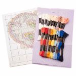 Набор для вышивания нитками Hobby&Pro, Малыш, 14х21 см