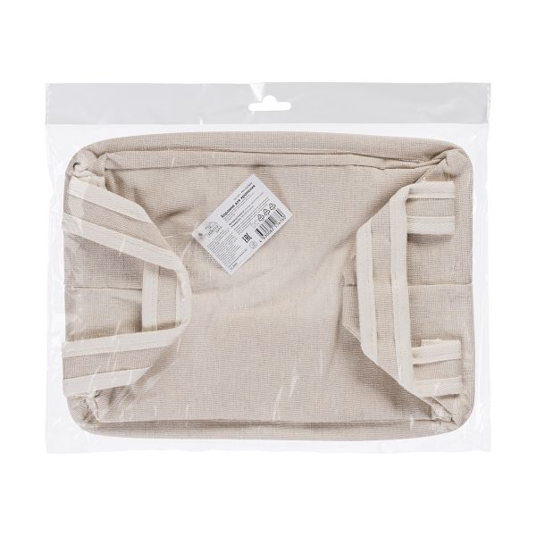 Корзина для хранения 28х20х16 см, №02 Бежевый, Stilerra home PFH-113