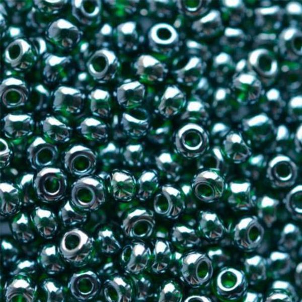 Бисер Preciosa прозрачный блестящий 10/0, круг.отв, 50 г, (56150)