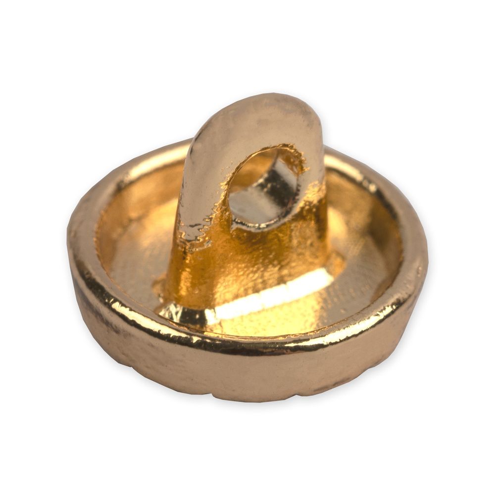 Пуговицы на ножке металл 9 мм, 6 шт, 30 золото, Blitz MB 0254