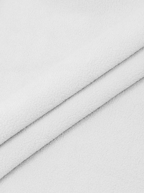 Флис 2-сторонний 240 г/м², 150 см / 10 метров, N-TBY-0240-F101, цв.F101 белый