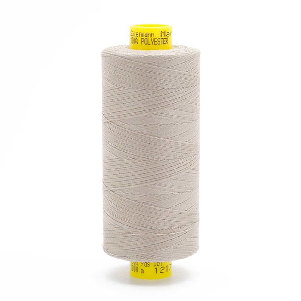 Нитка универсальная Gutermann Mara 120/2, 1000 м, 700207, 1217 серо-бежевый, 1 катушка