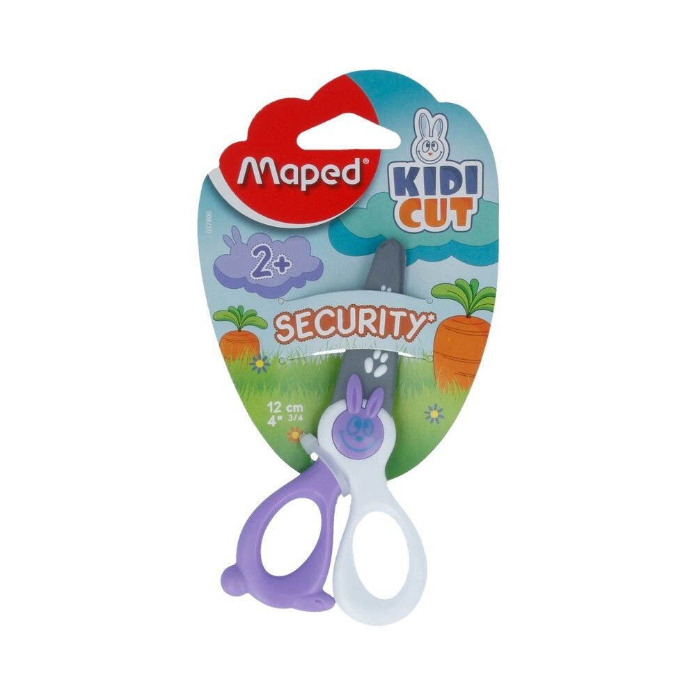 Ножницы универсальные из фибергласа детские 12 см, 037800 Kidicut из фибергласа, Maped