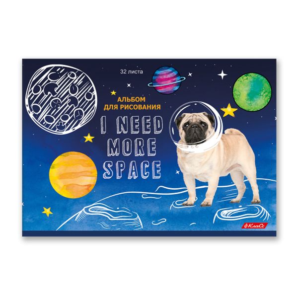 Альбом для рисования, выборочный лак, 100 г/м², A4 29х20.5 см, 32 л. на скобе, 5 шт, 000214 Всё вокруг меня, Светоч 32АЛСК4_4_3_9