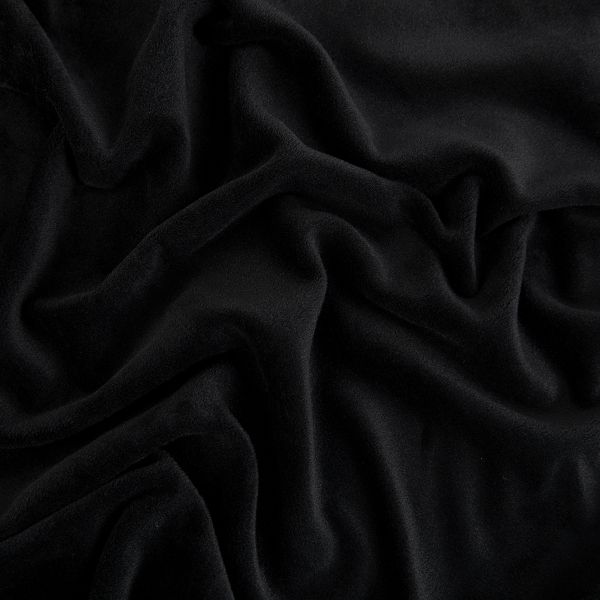 Велюр 240 г/м², 150х185±5 см, черный/black, Gamma VELRN