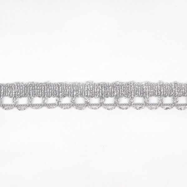 Тесьма 10 мм, 16м (серебро)