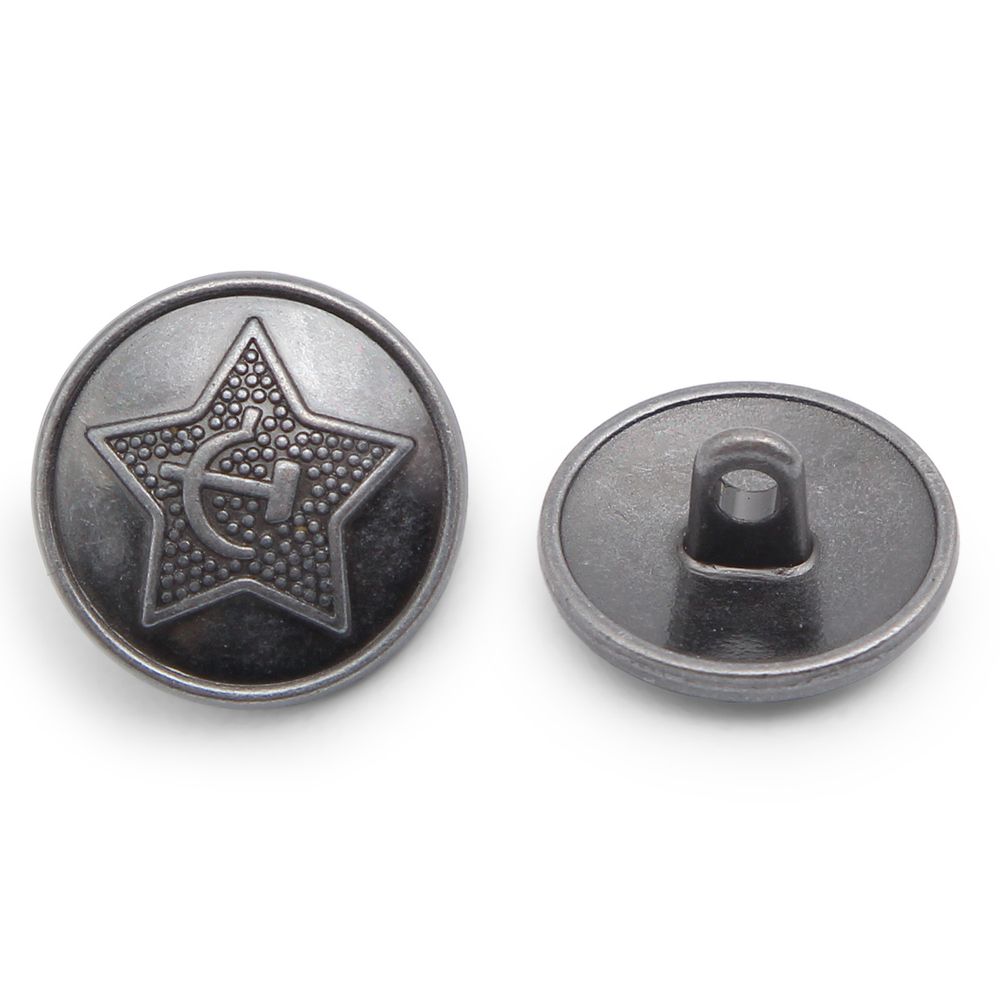 Пуговицы на ножке 24L (AS), 24 шт