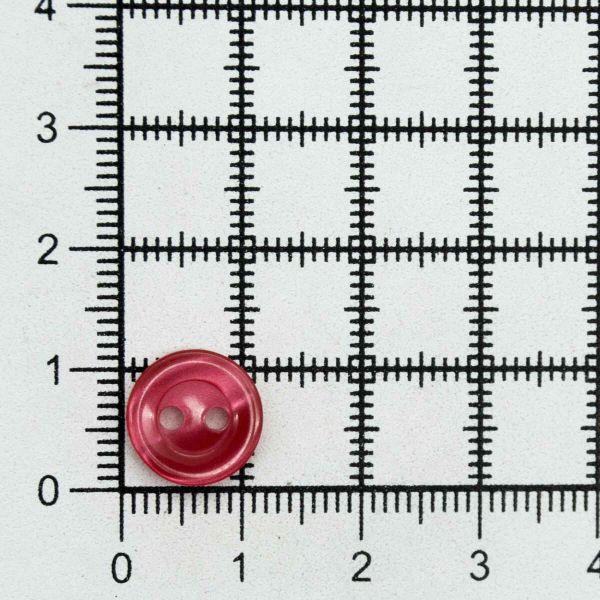 Пуговицы 2 прокола 18L, 11 мм, (col. 20 (красный)), CB-M-10, 144 шт
