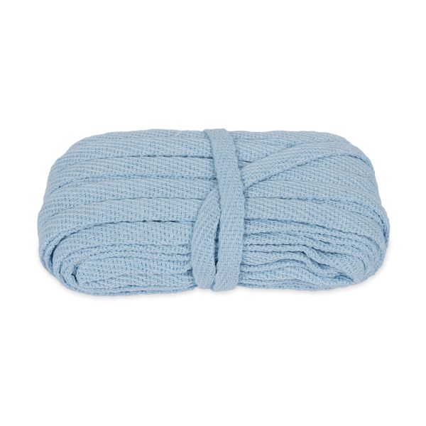 Шнур плоский ⌀9-10 мм, 20 м,±1 м, голубой, Гамма С3862Г17