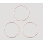 Кольца для бюстгальтера металл ⌀18.0 мм, 168 серебристый пион, Arta, 50 шт